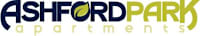 The image is a logo for Ashford Park Apartments.
