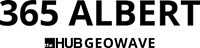 The image features the text "365 ALBERT" and "the HUBGEOWAVE" prominently displayed.