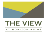 Brochure logo at The View at Horizon Ridge, Henderson, Nevada