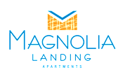 A logo for Magnolia Landing Apartments is displayed.