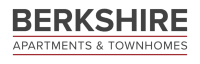the logo for berkshire apartments & townhomes