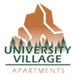 Brochure logo at University Village Apartments, Colorado, 80918