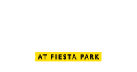The District At Fiesta Park Apartments Logo - White Version