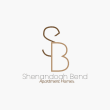 the logo for shenandoah bend apartment homes