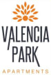 a sign that says valencia park apartments