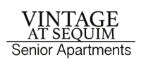 Vintage at Sequim Senior Apartment logo For Rent l Sequim Wa 98382