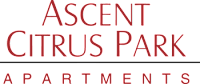 The image is a sign for Ascent Citrus Park Apartments.
