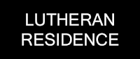 A black background with white text that reads "Lutheran Residence".