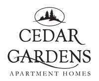 the logo or sign for the apartment