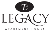 the logo or sign for the apartment