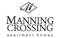 the logo for the apartment home