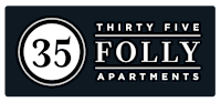 A logo for Thirty Five Folly Apartments is displayed.
