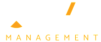 The image is a logo for a company named "ALVR MANAGEMENT".