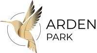 A graphic of a bird in flight is above the words ARDEN PARK.