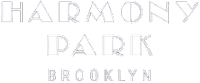 A logo for Harmony Park in Brooklyn.