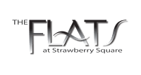 a logo for the faith at strawberry square