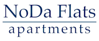 A logo for NoDa Flats apartments is displayed.