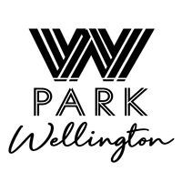 The image displays the text "Wellington Park" in a stylized font.