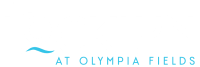 the okcix at olympia fields logo with the olympic logos