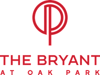 The Bryant at Oak Park logo - Red Square
