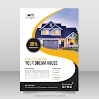 a template for a real estate brochure