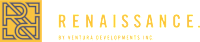 A black background with the word "Renaissance" in yellow and a logo on the left.