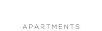 A black and white logo for Forest Hills Apartments.