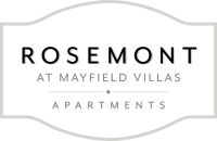 Brochure logo at Rosemont at Mayfield Villas, Arlington, TX