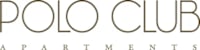 The image shows a logo with the text "POLO CLUB" in a stylized font.