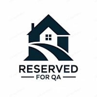 A logo with a house and the words "RESERVED FOR QA".