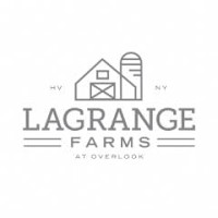 The image is a logo for Lagrange Farms in New York.