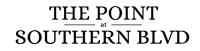 The image displays the text "The Point at Southern Blvd" in a large, bold font.