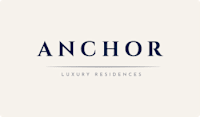 A logo for a company called Anchor Luxury Residences.