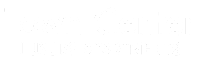 A black and white image of a sign for Town Center Luxury Apartments.