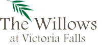 the logo or sign for the willows at victoria falls