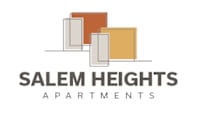 the logo for salem heights apartments