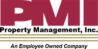 an employer management company logo with the word property management on it
