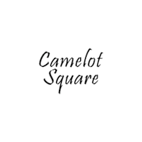 The image displays the words "Camelot Square" in a stylized font.