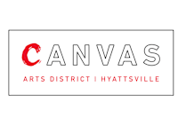 A logo for Canvas Arts District in Hyattsville.