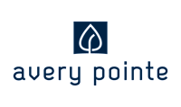 the logo foravery pointe with the wordaverypointe on a green background