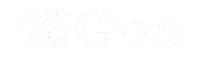 The Grove logo is displayed in white on a black background.