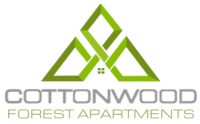 a logo for the cottonwood forests agreements