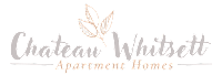 A logo for Chateau Whitsett Apartment Homes.