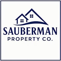 A logo for Sauberman Property Co. features a house and the company name.