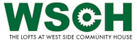 The logo for the Lofts at West Side Community House.