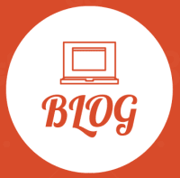 an image of a laptop computer with the word blog written in front of it
