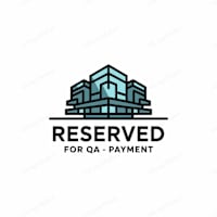 A logo with a building and the words "RESERVED FOR QA - PAYMENT".