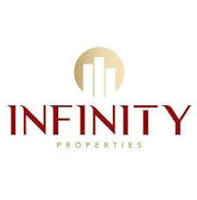 The image is a logo for a company named Infinity Properties.