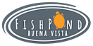 A logo with the text "FISHPOND BUENA VISTA" and an orange turtle icon.