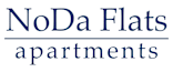 A logo for NoDa Flats apartments is displayed.